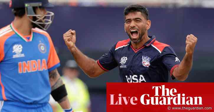 USA v India: T20 Cricket World Cup – live