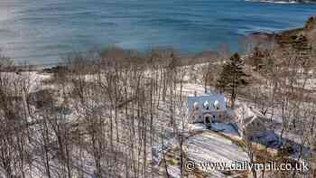 Breathtaking Maine home with its own private sandy beach lists for $3M