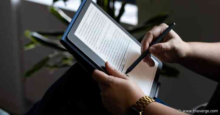 Amazon’s note-taking Kindle Scribe has returned to its best price to date