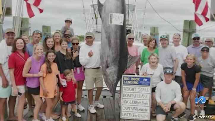 Fishing crew reels in $1.7M prize fish at North Carolina tournament: 'Everybody was screaming'