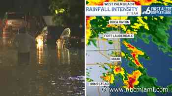 LIVE RADAR: Flash flood warning in place in Broward, Miami-Dade counties as heavy rain continues
