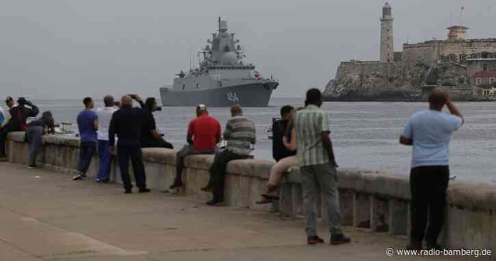 Russische Marineschiffe zu Hafenbesuch in Havanna