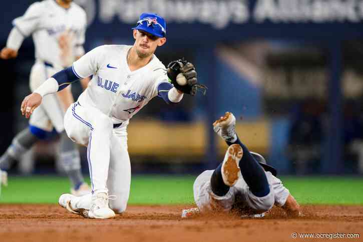 Dodgers trade for infield depth, adding Cavan Biggio from the Blue Jays
