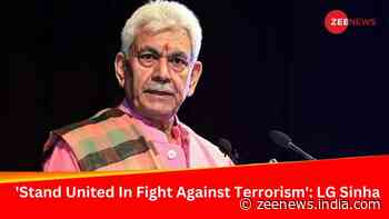 `Stand United In Fight Against Terrorism`: LG Sinha After Multiple Terror Attacks In J&K
