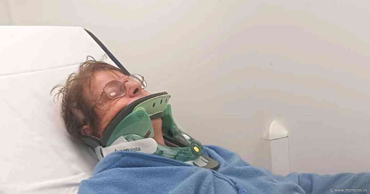 Nan left in 'warzone' Wrexham hospital corridor for 18 hours with broken neck