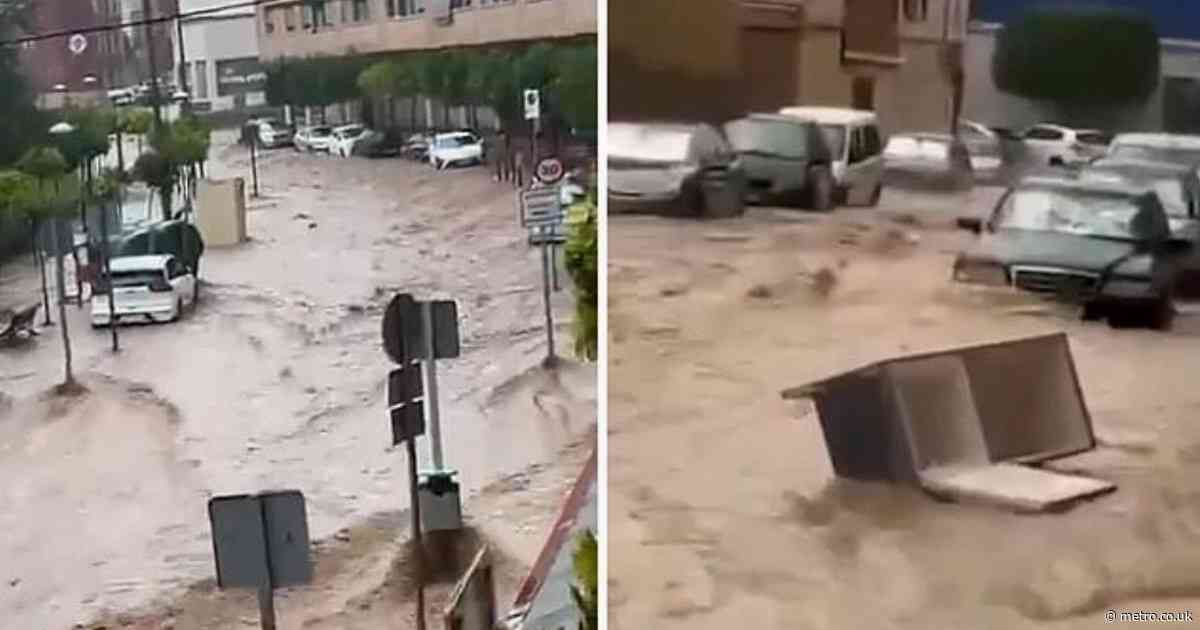 Evacuations ongoing in parts of Spain paralysed by floodwaters
