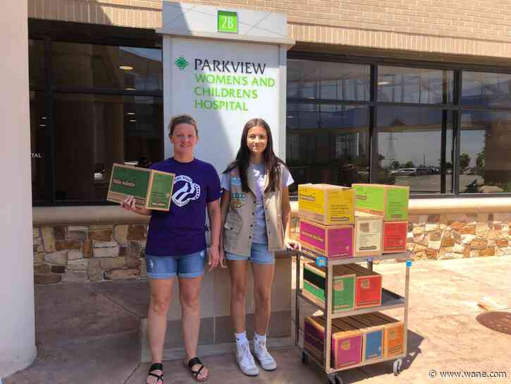 Girl Scouts "Care to Share" program gives back to community heroes