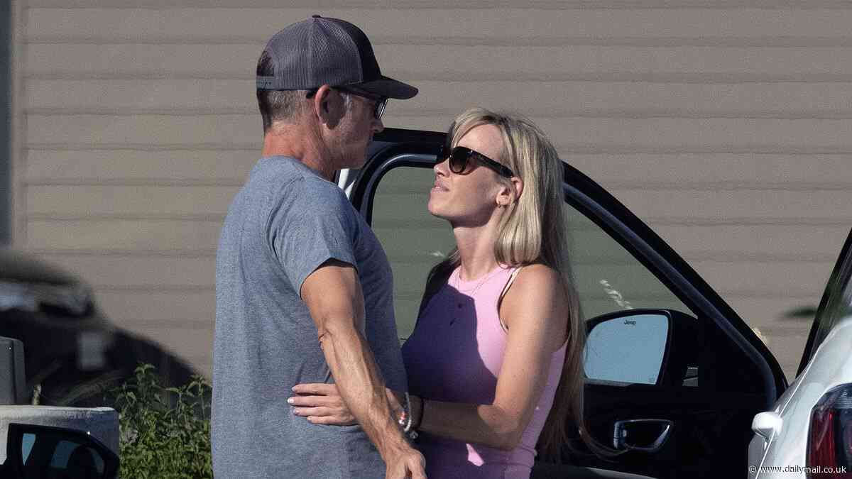 Kidnapping faker Sherri Papini seen kissing new businessman boyfriend ahead of Hulu documentary - as it's revealed she's now living in new $755k California home he owns