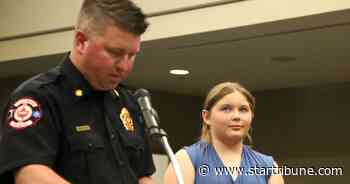 Maplewood 12-year-old recognized for saving her family's home from fire
