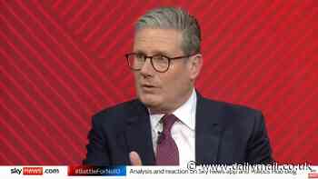 Keir Starmer claims he only said Corbyn would be a 'great PM' in 2019 because he was 'certain Labour would lose' as he wriggles in crucial Sky News election grilling - with Rishi Sunak waiting in the wings for his turn