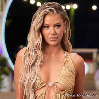 Ariana Madix Makes Love Island USA Debut in Risqué Gold Dress
