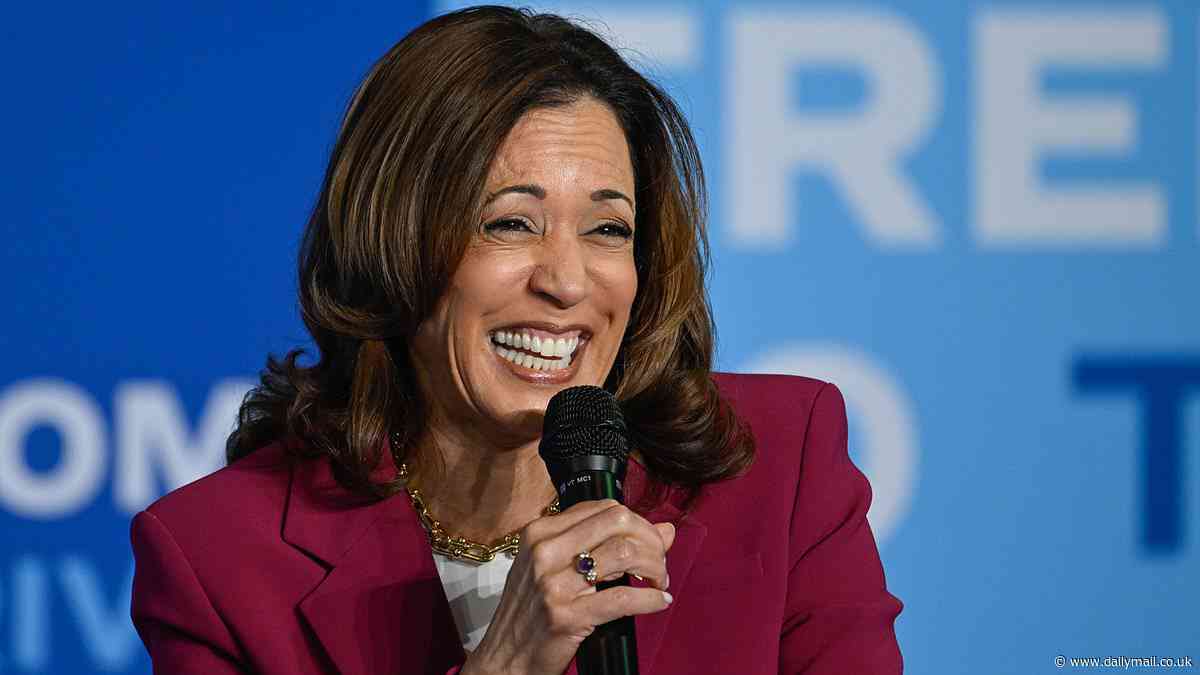 Kamala Harris says she 'chose public service' over wealth... even though she and lawyer husband Doug are worth a staggering amount