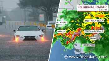 LIVE COVERAGE: Flash flood emergency in Broward, Miami-Dade as heavy rain continues