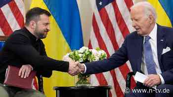 "Brücke" zur NATO-Mitgliedschaft: USA sind zum Sicherheitsabkommen mit Ukraine bereit