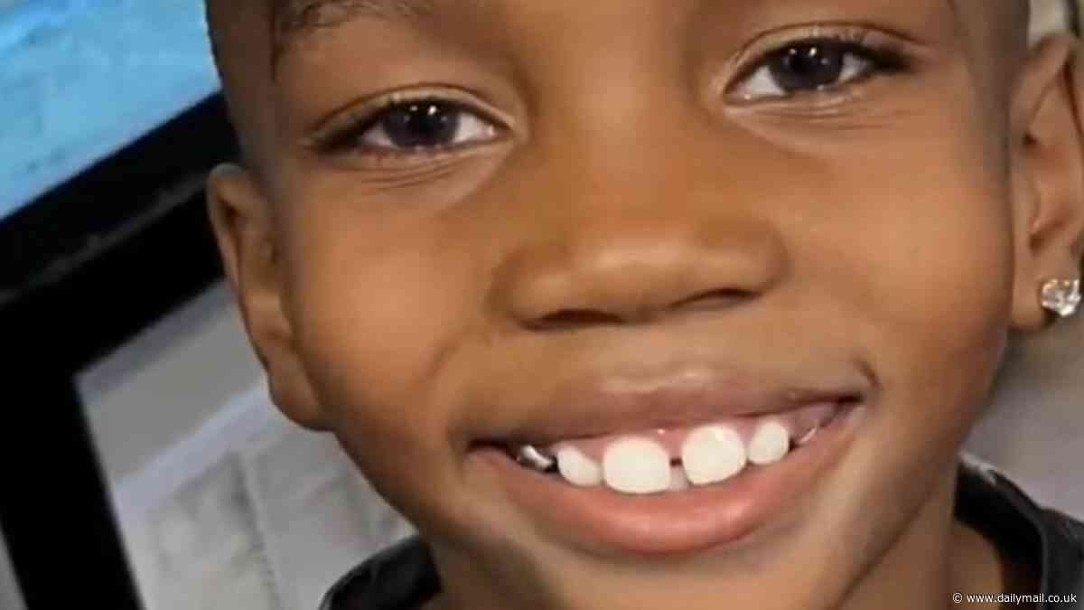 Brave Minnesota boy, 8, is shot dead while protecting his mother 'from abusive partner who fired gun at her'