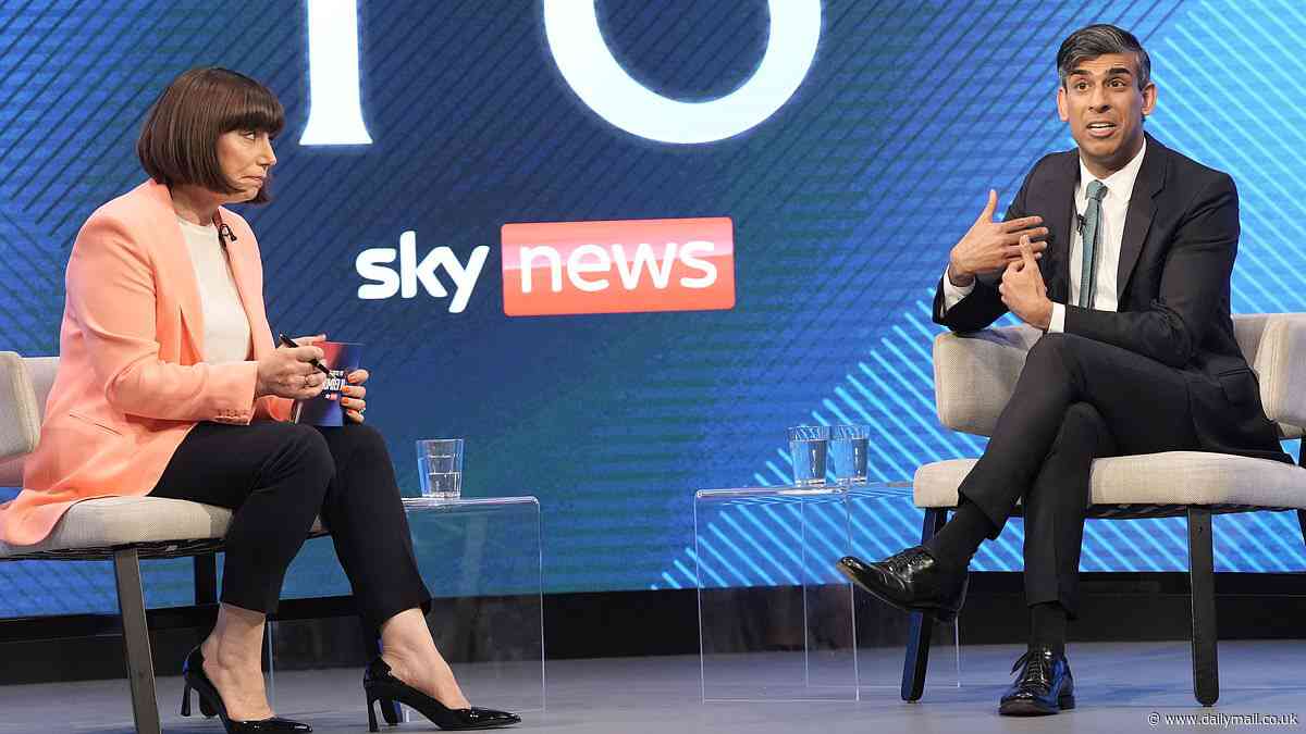 Sky News leaders' event LIVE: Rishi Sunak concedes immigration is too high and admits he understands public cynicism as he is grilled over small boat crossings and NHS waiting lists