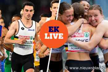 LIVE EK ATLETIEK. Jochem Vermeulen zorgt met zilver op 1.500m voor derde (!) Belgische medaille van avond, geen eremetaal voor Rockets