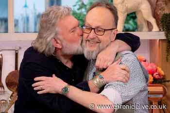 Fans support Hairy Bikers' Si King as he returns to work with after Dave Myers' death