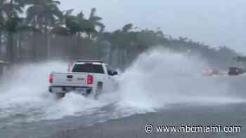 Videos show widespread flooding as storms inundate South Florida