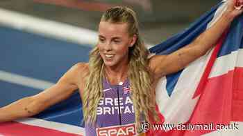 Keely Hodgkinson wins European Championship gold in 800m - despite falling ill and despite only deciding to compete 10 minutes before the start of the race