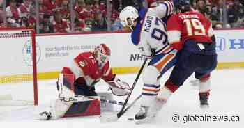 Oilers need to ‘keep testing’ Panthers goalie Bobrovsky as Stanley Cup final comes to Edmonton