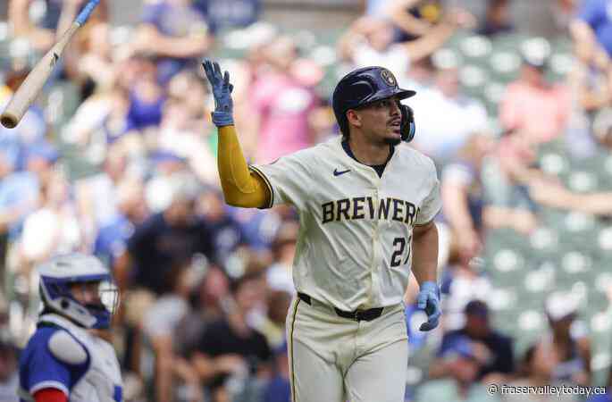 Rookie Tobias Myers wins back-to-back starts and Brewers beat Blue Jays 5-4