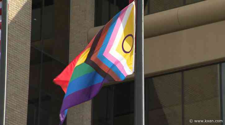 LGBTQ+ Pride flags fly for first time outside Austin police headquarters, other city facilities