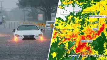 LIVE RADAR: Flash flood emergency in Broward, Miami-Dade as heavy rain continues