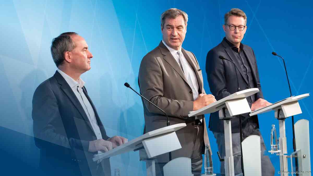 Video in Gebärdensprache: Pressekonferenz nach der Kabinettssitzung (11.06.2024) - Bayern