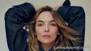 Jodie Comer admits she had an 'unhealthy relationship' with her body after being 'consumed' by what other people thought of her as she poses in a cropped blazer to cover ELLE UK