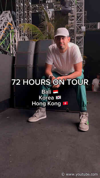 72 HOURS ON TOUR 🇮🇩🇰🇷🇭🇰