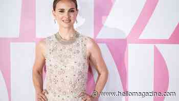 Natalie Portman is glowing as she steps out in sheer pink frock on the red carpet