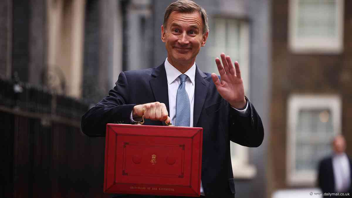 Jeremy Hunt predicts he will win or lose his seat by just 1,500 votes - as he could become the first sitting chancellor to be ousted in election