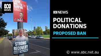 South Australian government proposes ban on political donations