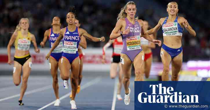 Keely Hodgkinson fights through illness to strike European 800m gold