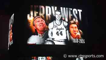 Boston Celtics, Dallas Mavericks honor Jerry West with pregame tribute before NBA Finals Game 3