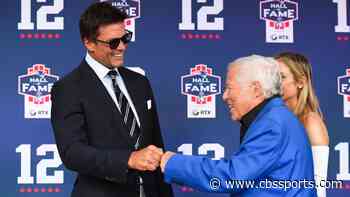 Tom Brady Patriots Hall of Fame induction: Robert Kraft retires No. 12, previews statue for legendary QB