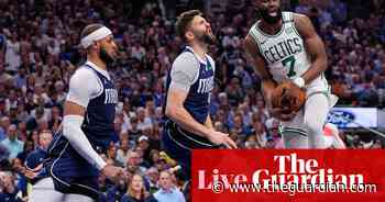 NBA finals Game 3: Boston Celtics 106-99 Dallas Mavericks – live