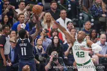 Tatum, Brown help Celtics hold off huge Dallas rally for 106-99 win, 3-0 lead in NBA Finals