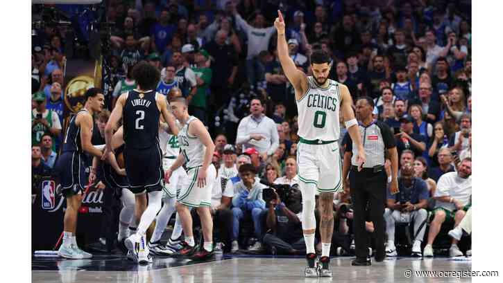 NBA Finals: Celtics hold off Mavericks in Game 3, on brink of 18th title