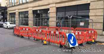 Work to stabilise fenced-off Bristol road to take five weeks