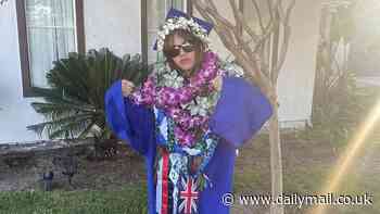 Hawaiian father furious as his daughter is stopped from walking at graduation in her traditional lei