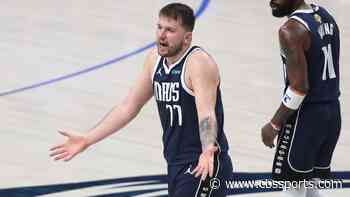 Luka Doncic questions calls after fouling out in Mavericks' Game 3 loss vs. Celtics: 'C'mon man'