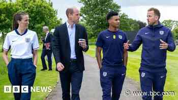 William to attend England v Denmark Euro match