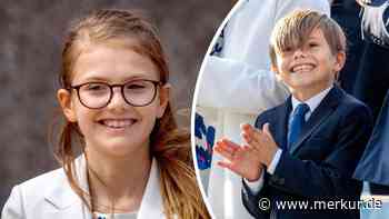 Prinzessin Estelle und Prinz Oscar von Schweden: So schön kann Geschwisterliebe sein