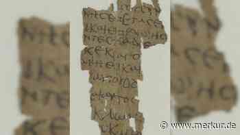 Sensationeller Papyrus-Fund in Bibliothek: Ältestes Manuskript über die Kindheit von Jesus entziffert