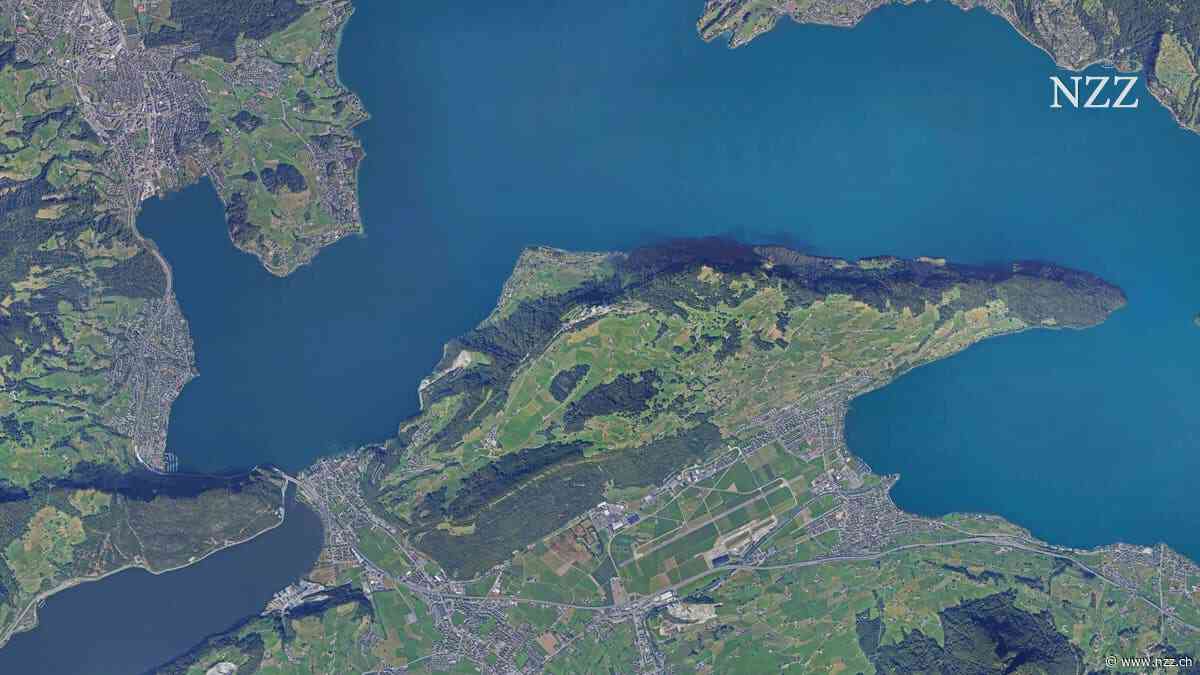 AUS DEM ORBIT - Satellitenbild der Woche: So wird der Bürgenstock abgesperrt