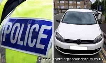 Volkswagen Golf seized by police on Peel Park Drive