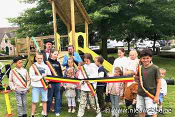 Twee nieuwe speelpleintjes in Veldwezelt en in Lanaken-centrum