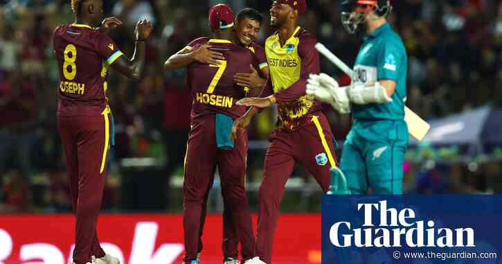 New Zealand on brink of exit after T20 World Cup defeat by West Indies